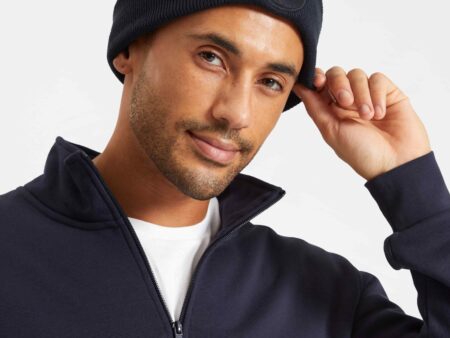 Circular Patch Beanie