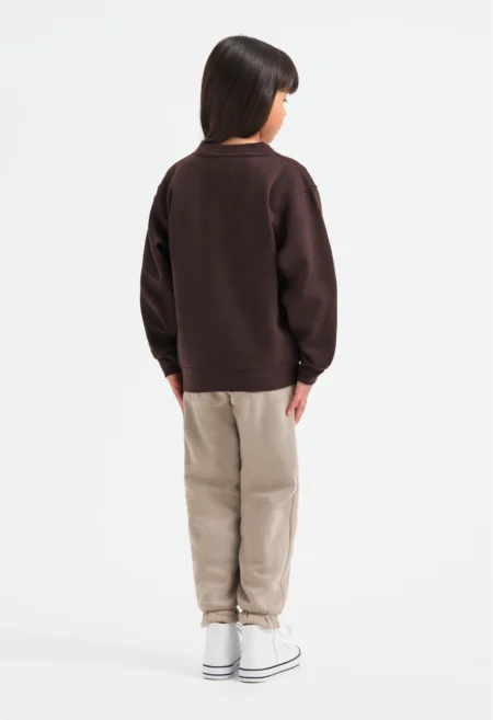 Childrens V Neck Sweatshirt