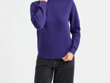 Ladies Deluxe Crew Neck Sweatshirt