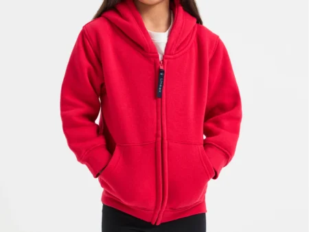 Childrens Classic Full Zip Hooded Sweatshirt