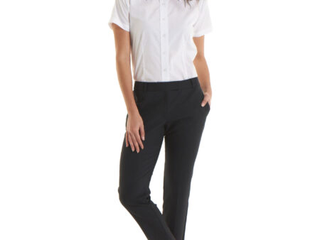Ladies Poplin Half Sleeve Shirt