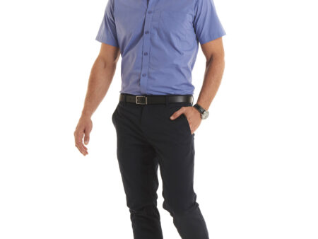Men's Short Sleeve Poplin Shirt