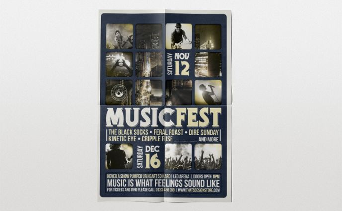 Folded Posters