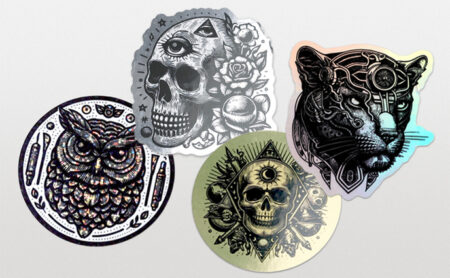 Shiny Individual Stickers
