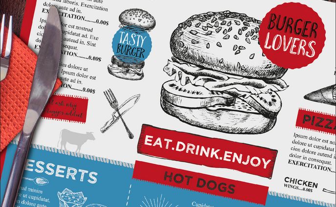 Disposable Menus