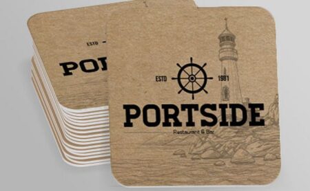 Square Beer Mats