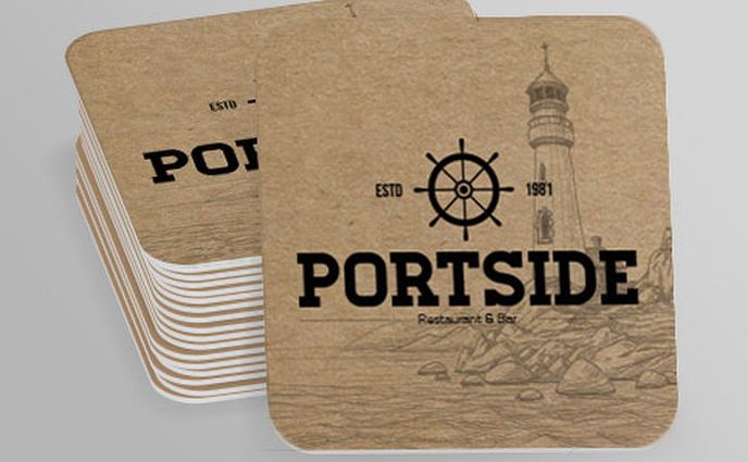 Square Beer Mats