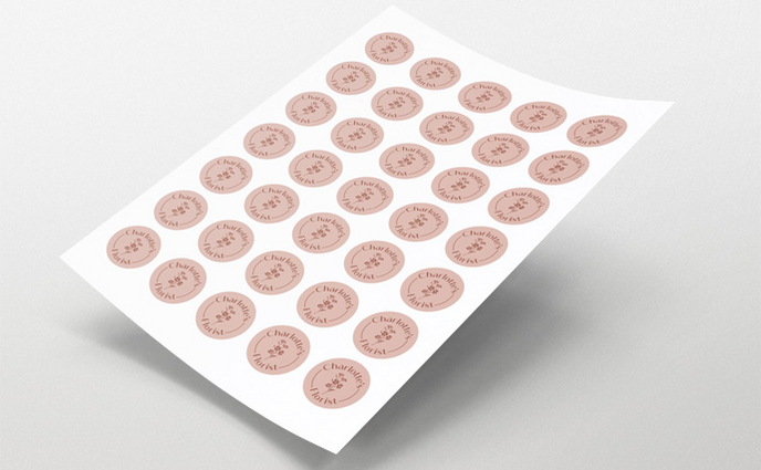 Stickers on Sheets