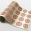 Circle Stickers on Rolls