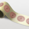 Circle Stickers on Rolls