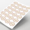Custom Shape Sticker Sheets