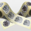 Shiny Stickers on Rolls
