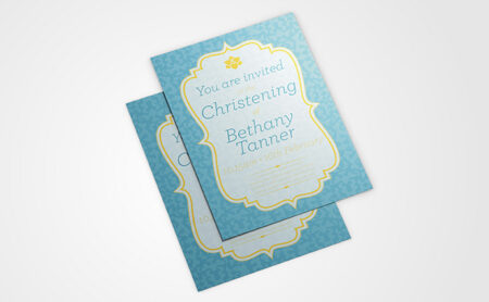 5" x 7" Invitations