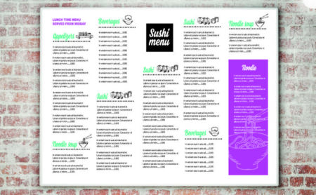 Wall Menus