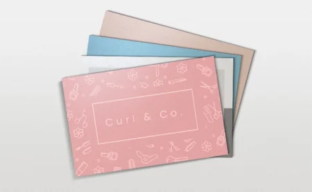 Metallic Business Cards
