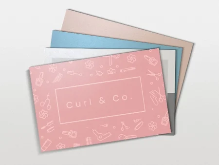 Metallic Business Cards