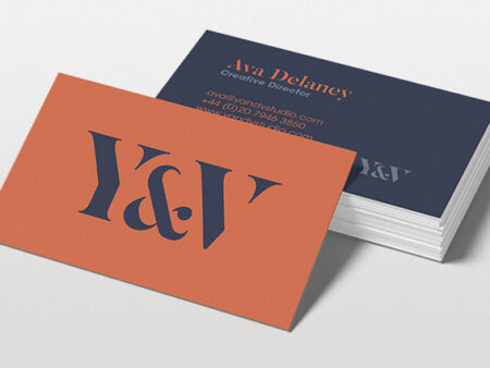 Textured Business Cards