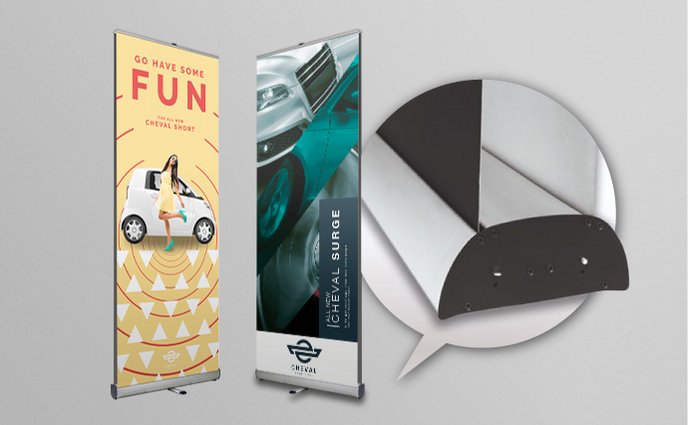 Double Sided Roller Banners