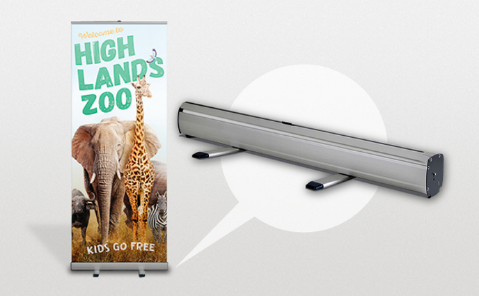 Pull Up Roller Banners