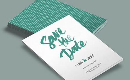 Pulp Save The Date Cards
