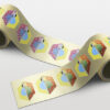 Shiny Stickers on Rolls