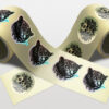 Shiny Stickers on Rolls